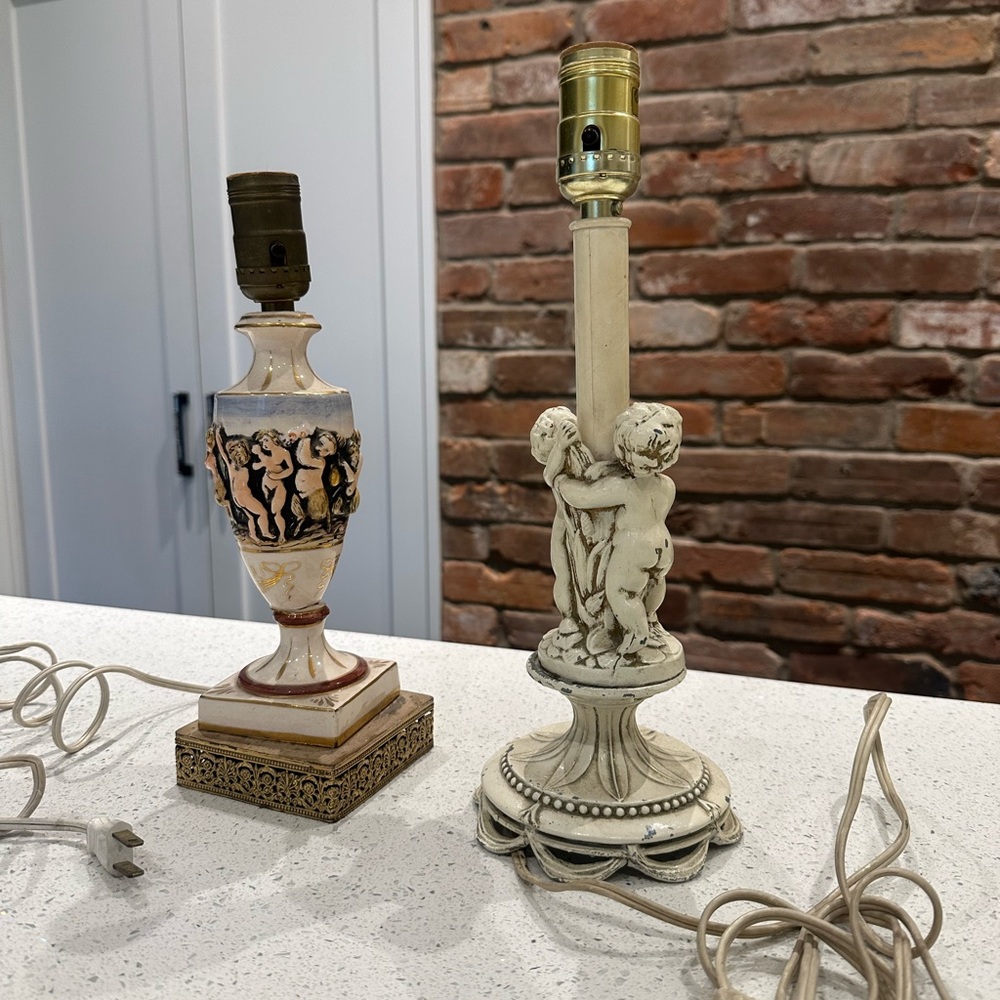 French Provincial Estate Sale Lamps
